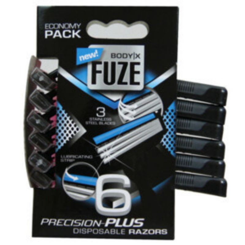 Dao cạo Body-X Fuze Razors Men  6 chiếc 871928