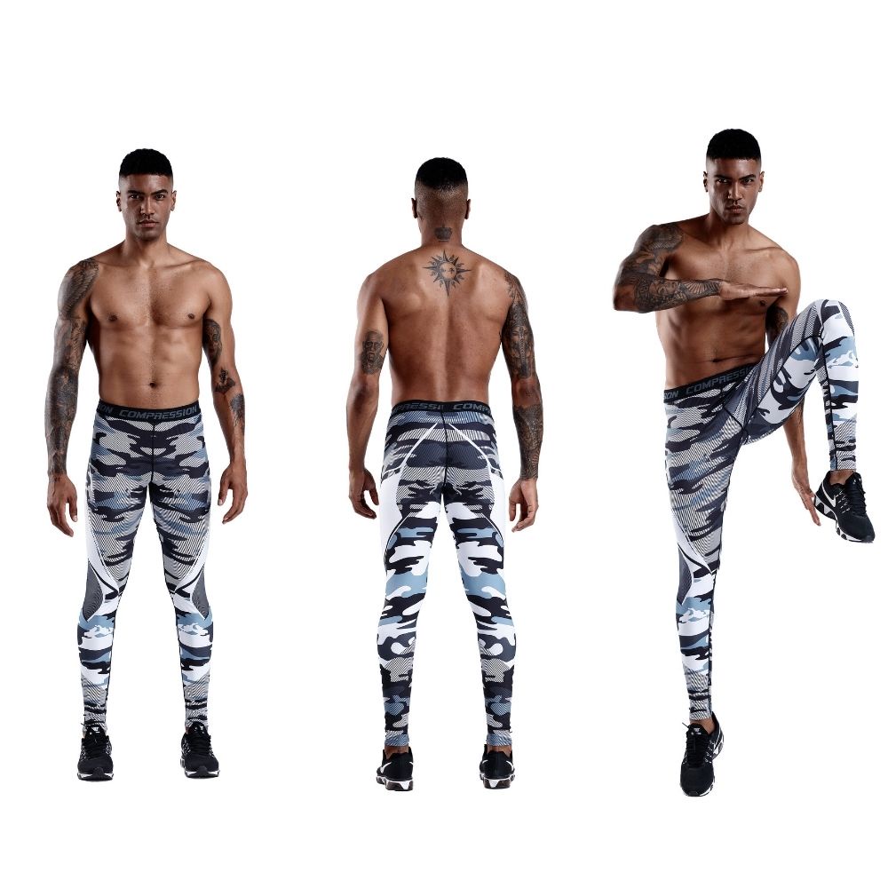 Quần legging thể thao thấm hút mồ hôi nhanh dành cho nam