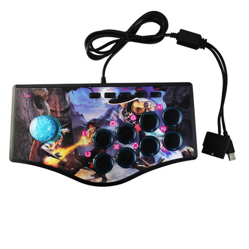 Tay Cầm Chơi Game Cổng Usb Cho Ps2 / Ps3 / Pc / Android Smart Tv