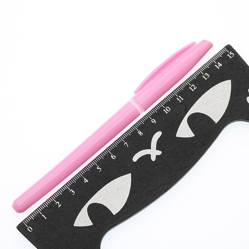 Set 10 vỏ bút gel họa tiết hoạt hình dễ thương dành cho học sinh màu xanh lá/ hồng