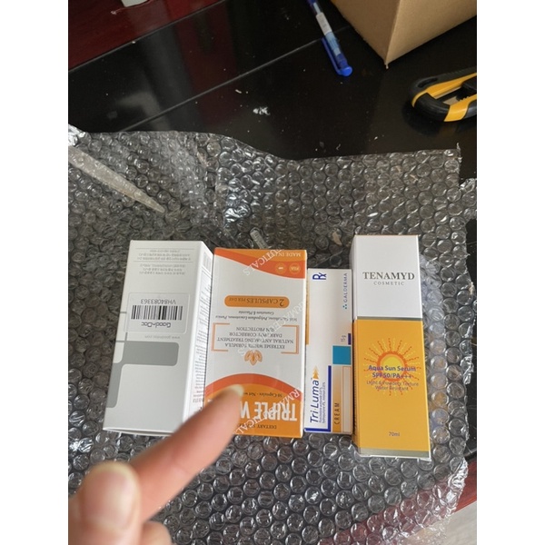 Tinh chất chống nắng Tenamyd Canada-Aqua Sun Serum SpF 50