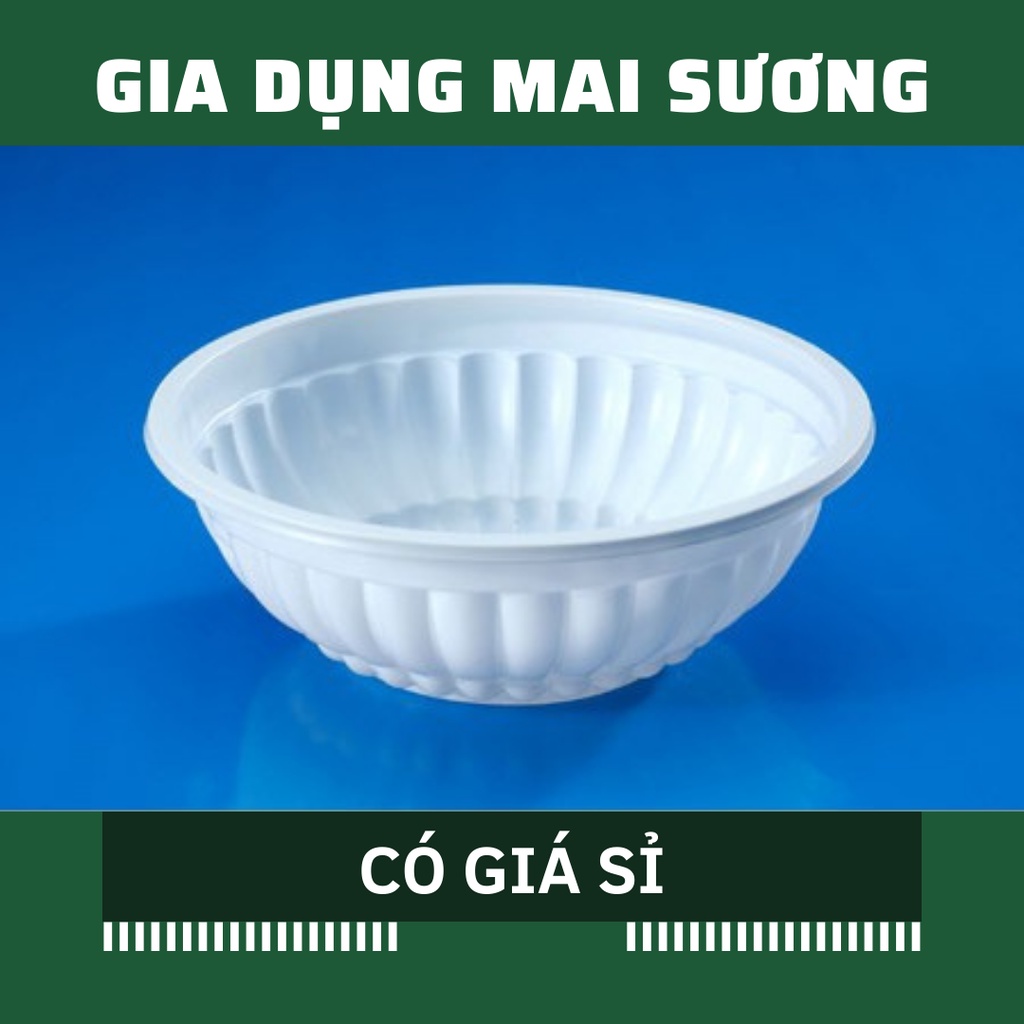 [Giá Sỉ] Bộ 10 Tô Chén Giấy Dùng 1 Lần đủ kích thước