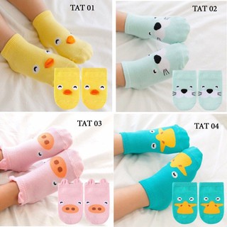 [SALE CỰC SỐC] Combo 10 Đôi Tất Hàn Chống Trượt Cho Bé