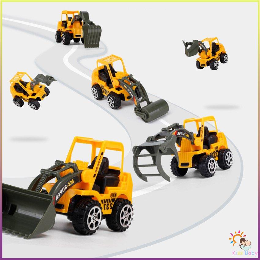 Cậu bé Đồ chơi Ô tô Máy xúc Màu Ngẫu nhiên Trẻ em Quán tính Mô hình Xe Kỹ thuật