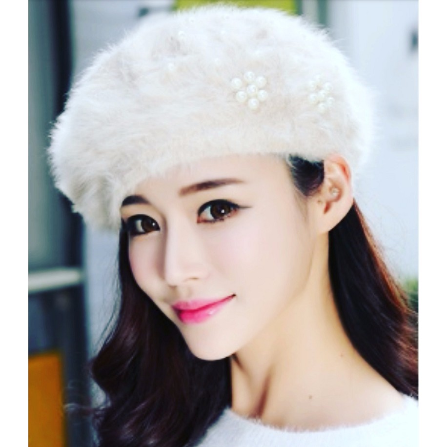 Nón beret mũ bêre nữ đẹp thời trang Hàn Quốc