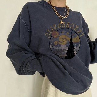 Áo nỉ sweater họa tiết độc đáo