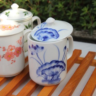 cốc uống trà gốm sứ Bát Tràng