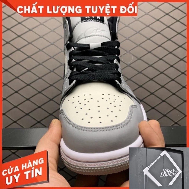 [MIỄN PHÍ SHIP] Ảnh Giầy thể thao AirJordan 1 Retro Hight Light Grey Xám | BigBuy360 - bigbuy360.vn