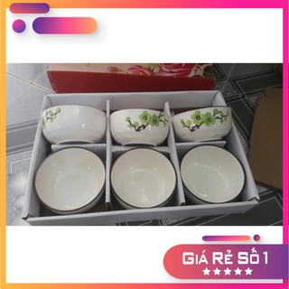 Bộ 6 bát Nhật kèm tặng 6 đôi đũa