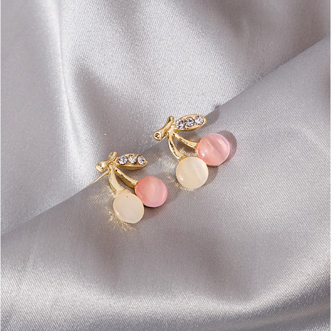 Bông tai nữ phong cách Hàn Quốc kiểu dáng nhỏ gọn độc đáo dễ thương cá tính đẹp trẻ trung thời trang mới nhất 2021