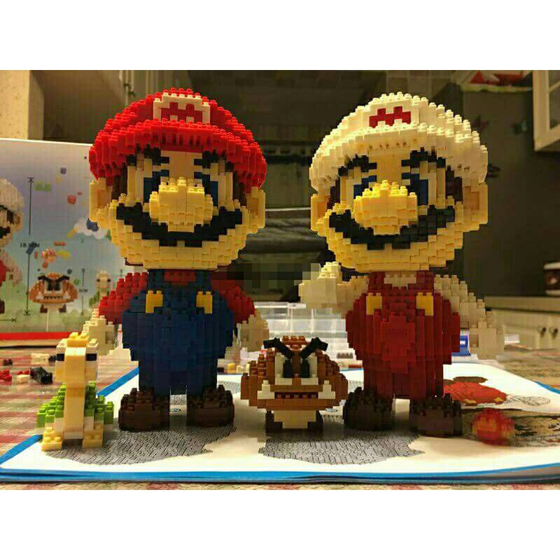 Lego Mario, Doreamon, Pikchu...