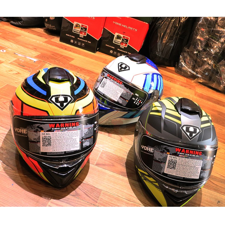 Mũ bảo hiểm fullface Yohe 981