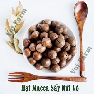 Hạt macca sấy chín nứt vỏ daklak voifarm