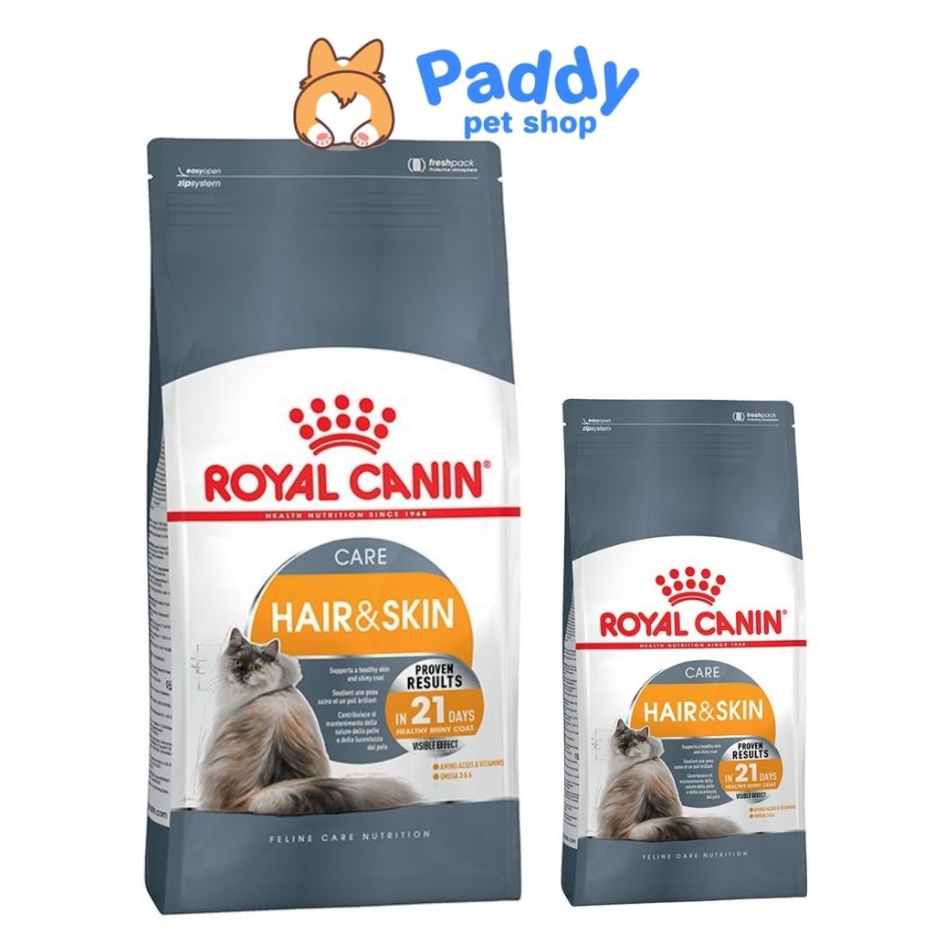 Hạt Royal Canin Hair &amp; Skin Care Dưỡng Lông &amp; Da Cho Mèo