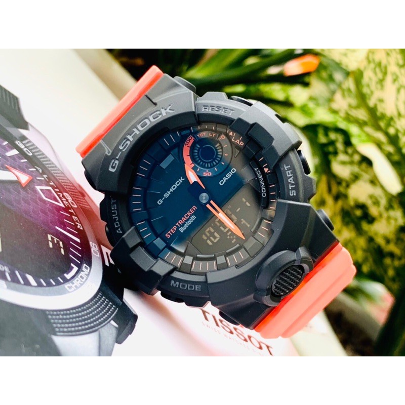 Đồng hồ kim điện tử nam dây nhựa Casio G SQUAD GMA B800SC 1A