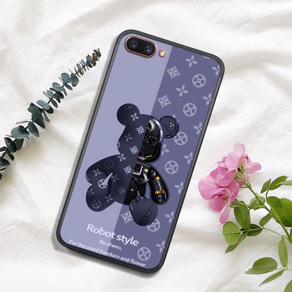 [HOT]ỐP OPPO A1K - A3S- A5 - A71 - A83  , In Hình Gấu Robot họa tiết L-V màu sắc cực đẹp.