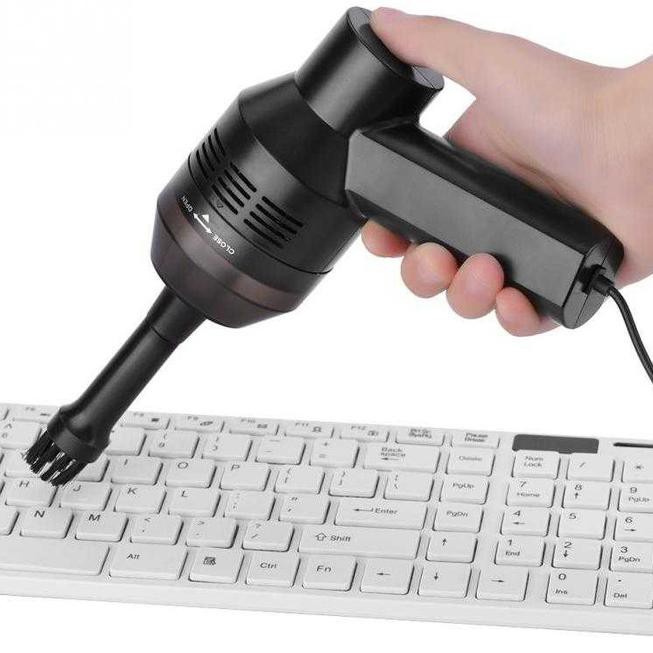 Máy Hút Bụi Bàn Phím Mini Usb Màu Đen Tiện Dụng | BigBuy360 - bigbuy360.vn
