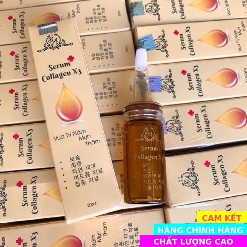 Serum Collagen X3 căng bóng da chính hãng - Mỹ phẩm Đông Anh - Nguyễn Huỳnh Như