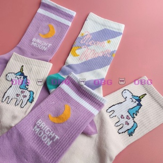 Vớ/ Tất cổ cao tông tím nhẹ nhàng