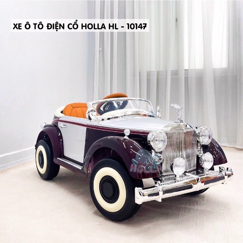 Xe Ô Tô Điện Cổ Điển Siêu Sang Chảnh Cho Bé Holla HL - 10147