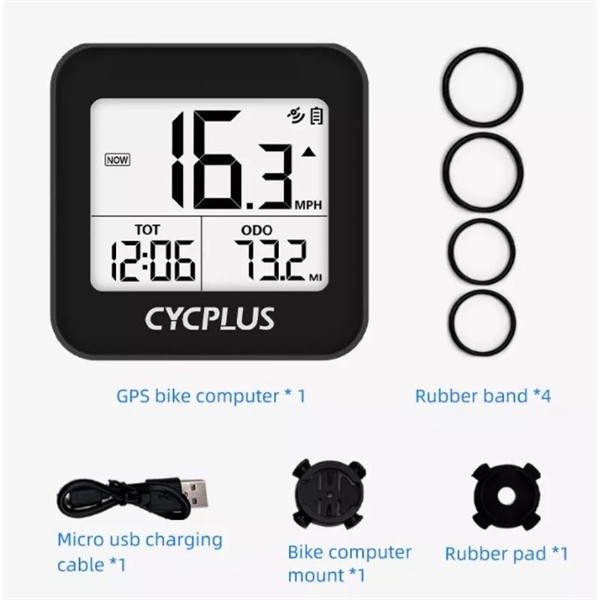 Đồng hồ xe đạp GPS Cycplus G1