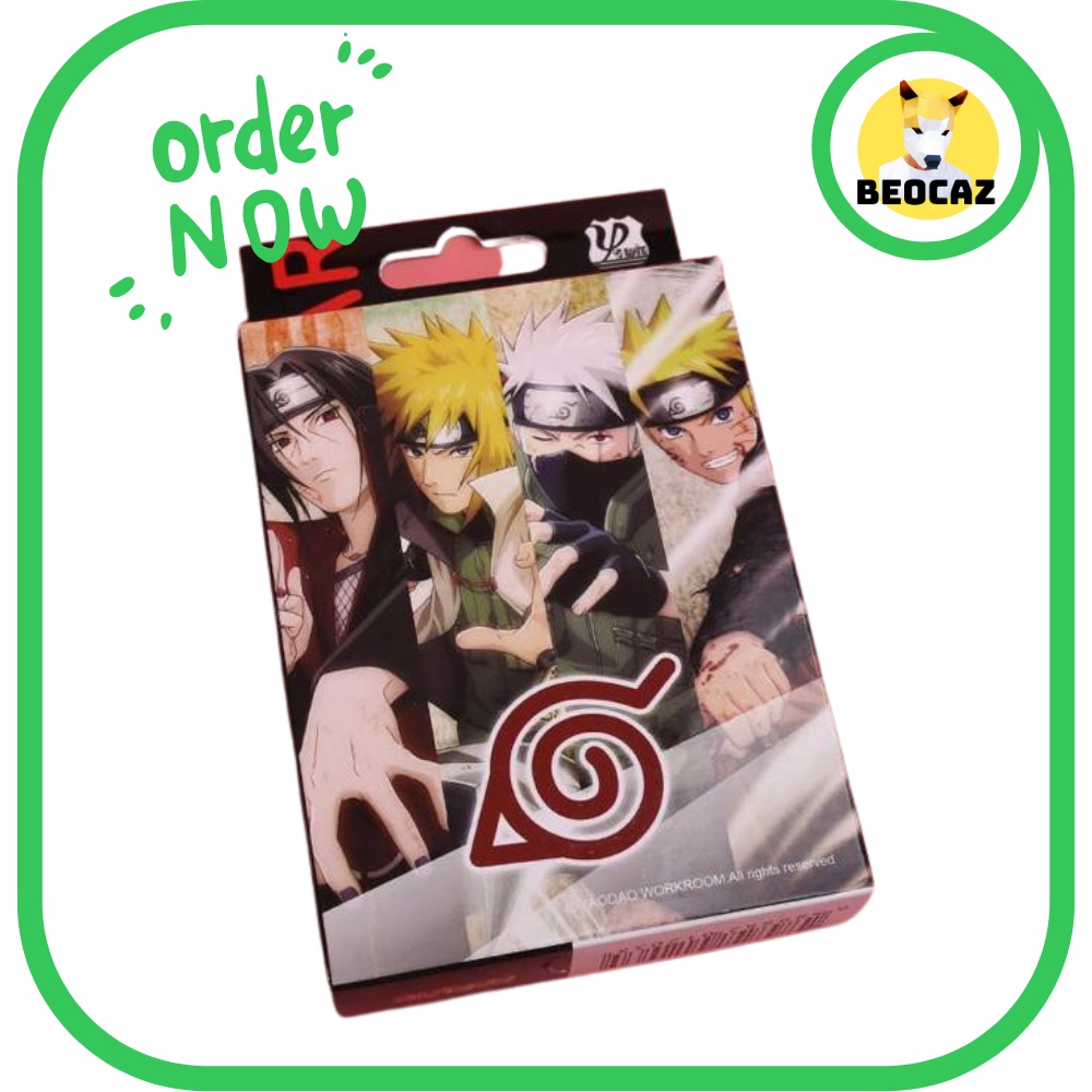 [Hỏa Tốc][Full Box] Bộ bài tây tú lơ khơ anime Demon Slayer Naruto Dragon Ball One Piece Jujutsu Kaisen Attack on Titan