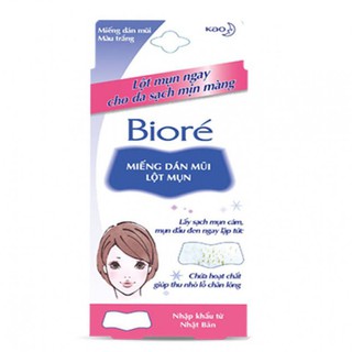 MIẾNG DÁN MŨI LỘT MỤN BIORE 4 miếng