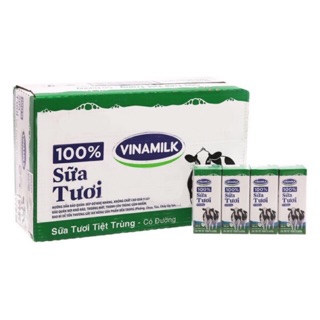 Một thùng sữa tươi vinamilk (48h/110 ml) date mới tinh
