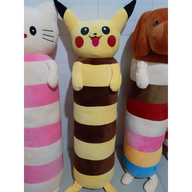 Gối Ôm Thú Nhồi Bông PiKaChu 1m ( Ảnh Shop Chụp)