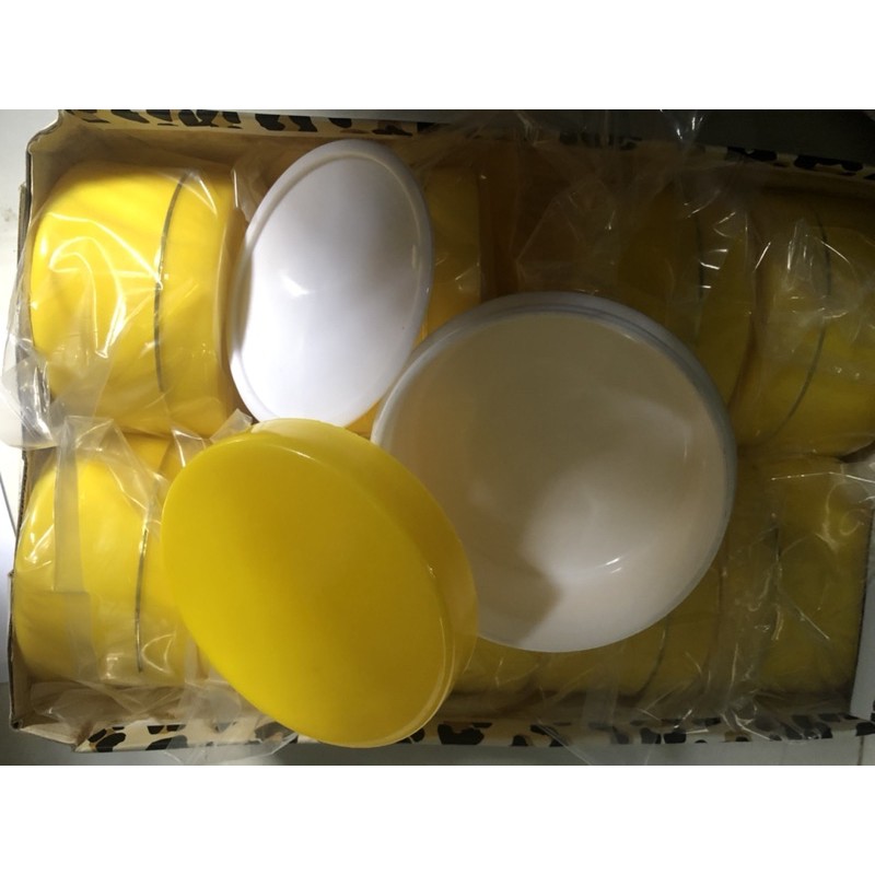 Hủ đựng kem 100g màu vàng Free ship HCM