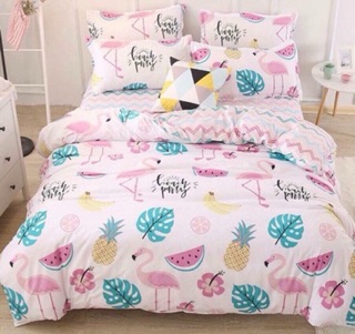 Set drap + 2 vỏ gối đầu và 1 vỏ ôm