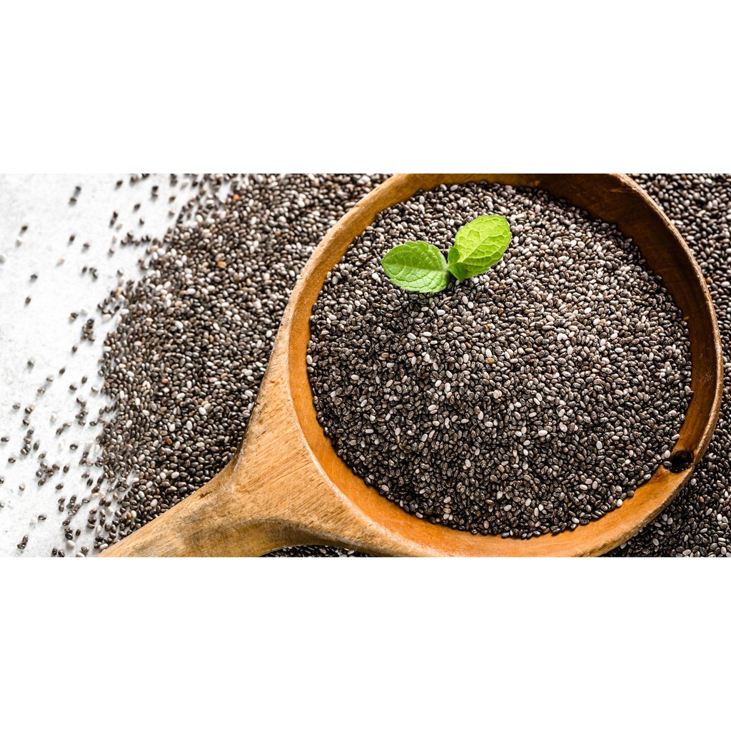 Hạt chia đen Úc hữu cơ [ Loại cao cấp ] , giảm cân, ăn kiêng - Organic Chia Seed - Légumes Việt Nam