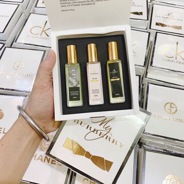 Set nước hoa 3 chai 20ml dạng xịt | BigBuy360 - bigbuy360.vn