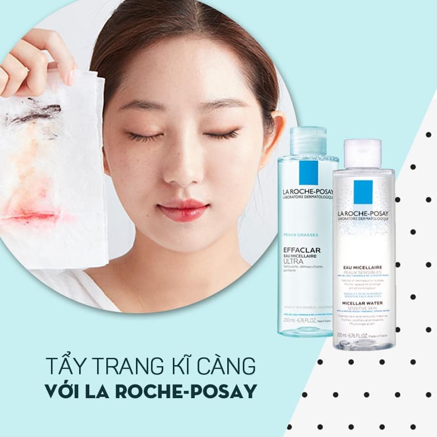 NƯỚC TẨY TRANG LA ROCHE POSAY DIU NHẸ 400ml