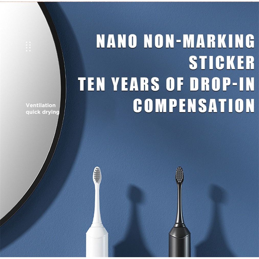 Giá Đỡ Bàn Chải Đánh Răng Gắn Tường Không Để Lại Dấu Vết Tiện Dụng