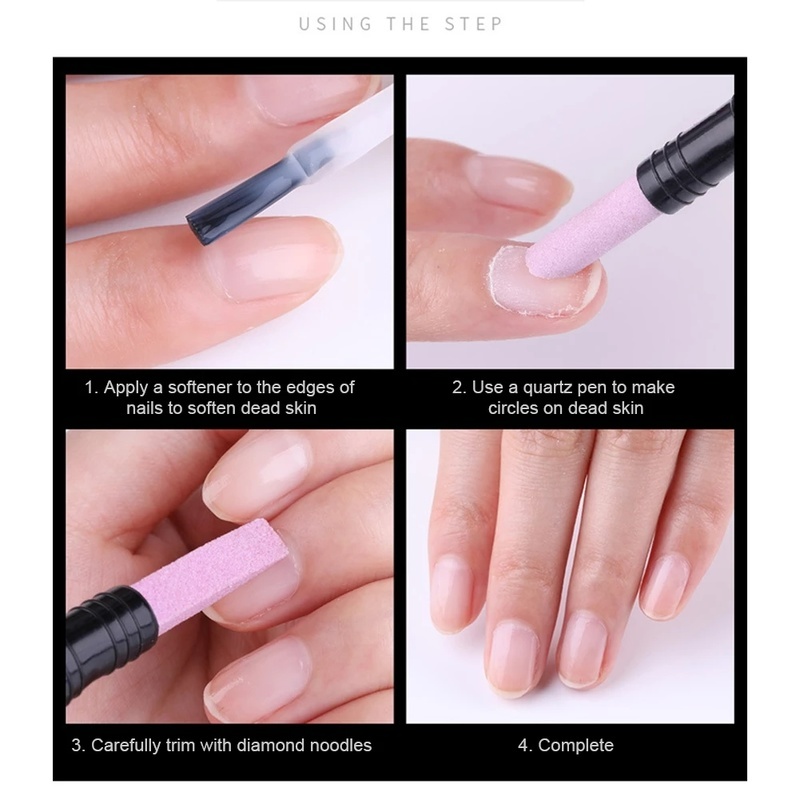 Bút Mài Đánh Bóng Móng Tay Bằng Thạch Anh Chuyên Dụng