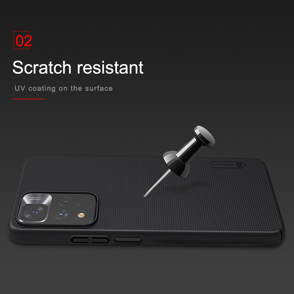 Ốp điện thoại Nillkin bằng PC cứng siêu mỏng cho Redmi Note 11 5G China/Note 11 Pro Plus/Xiaomi POCO M4 Pro 5G/X4 NFC