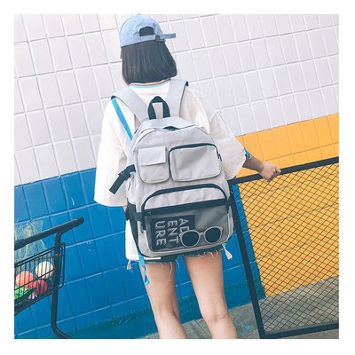 [order]  balo ulzzang FORM RỘNG