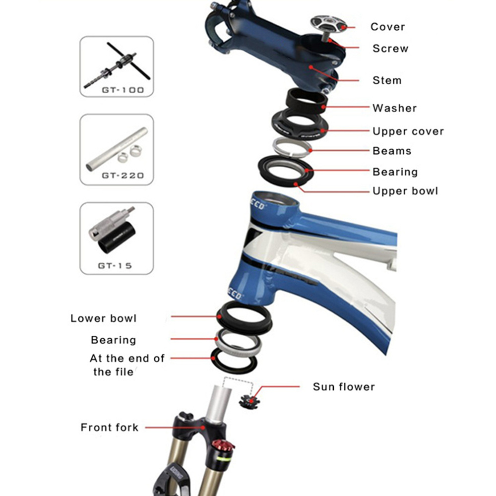 Vòng Bi Bằng Nhôm Cnc 44mm Cho Xe Đạp Leo Núi