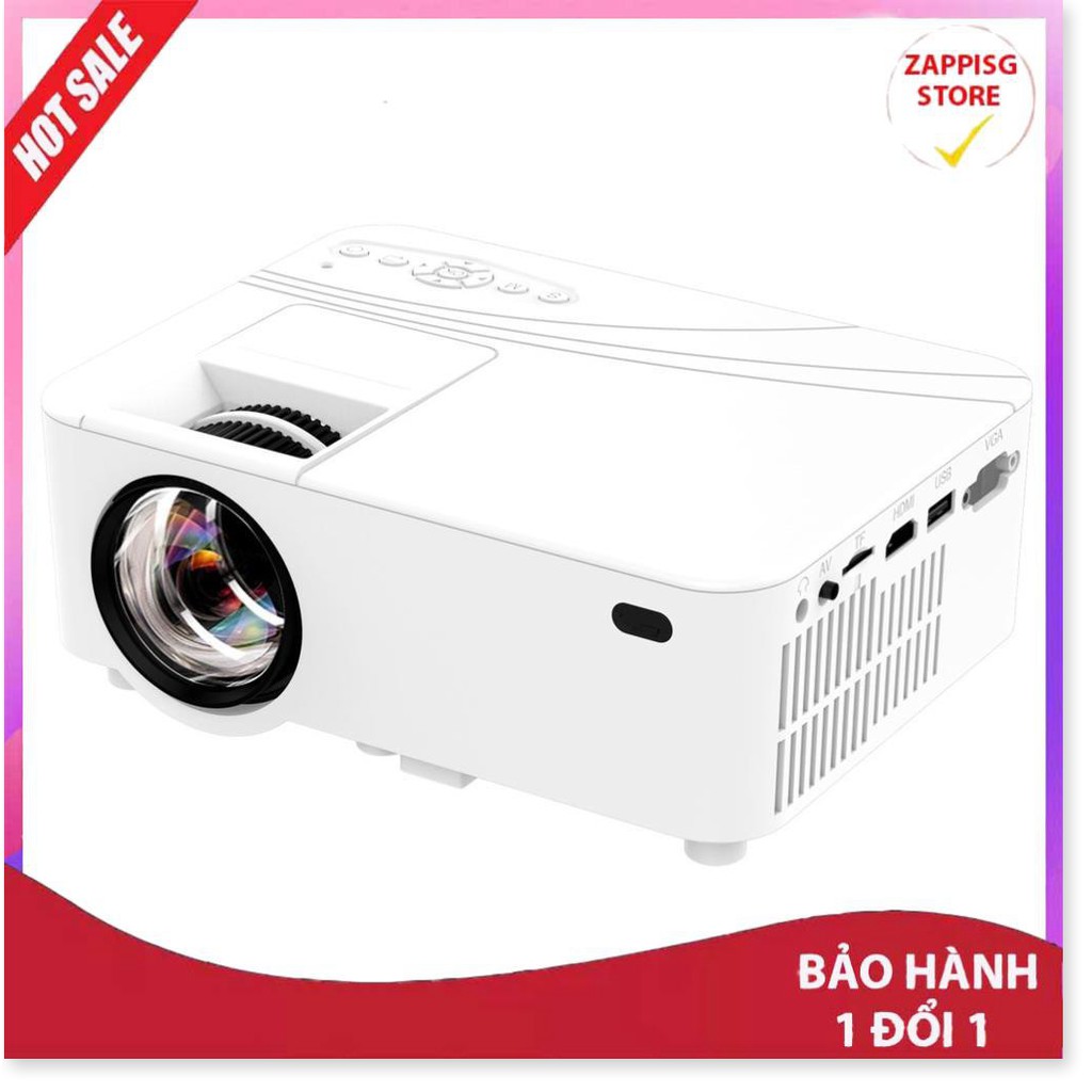 Máy Chiếu Mini Kết Nối Điện Thoại KOOGOLD ✔chính hãng✔️ Full HD, Kết Nối Wifi, Điện Thoại, Độ Phân Dải Cao, Sắc Nét. Bảo