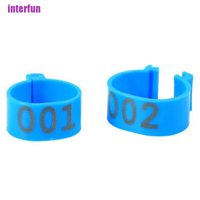 Bộ 100 Vòng Đệm Chân 16mm Chuyên Dụng Cho Gia Cầm