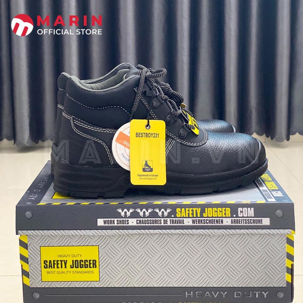 ✅ Giày bảo hộ lao động Safety Jogger Bestboy231 S3 cao cổ, chống nước, chống đâm, chống va đập, giày công trình, nhà má