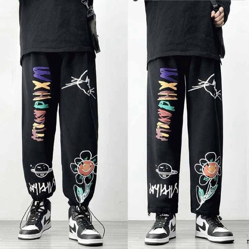 QUẦN NỈ HOẠ TIẾT ZOMBIE CỰC CHẤT