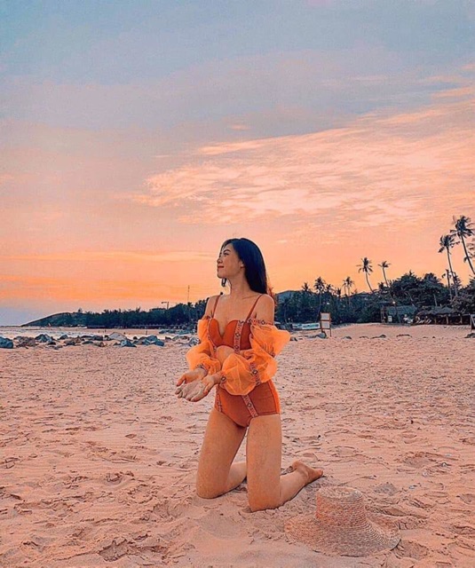 [SẴN] Bikini tay bồng siêu sang chảnh+video