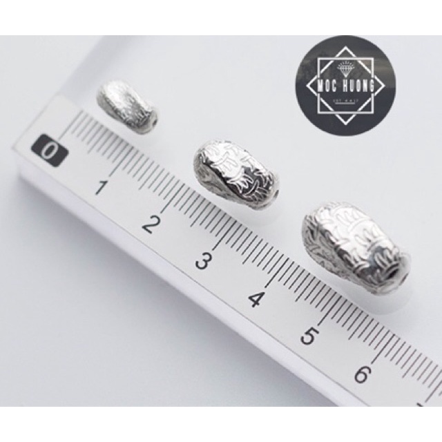 CHUYÊN SỈ  Charm bạc chạm hoạ tiết hàng siêu đẹp - Bạc tốt loại 1, PH212