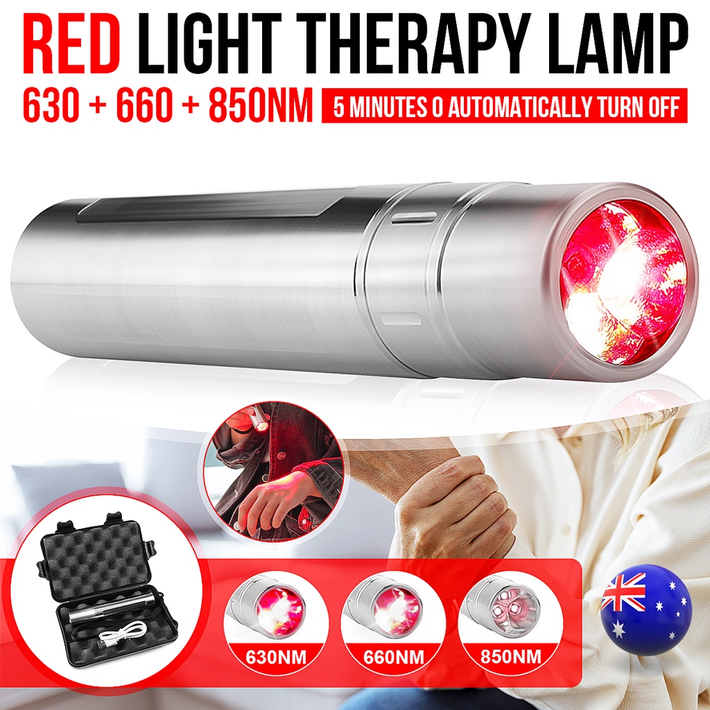 Đèn Led Y Tế Cầm Tay Hồng Ngoại Giảm Đau Khớp 850nm 630nm 660nm