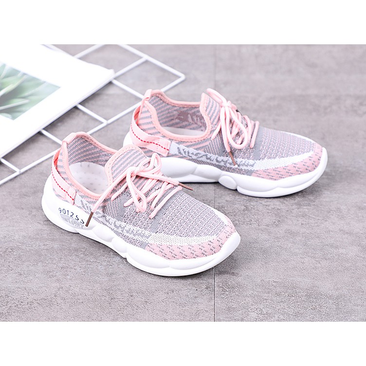 Giày bé gái thời trang, thiết kế cá tính, êm, nhẹ, thoáng khí, sz 34-37