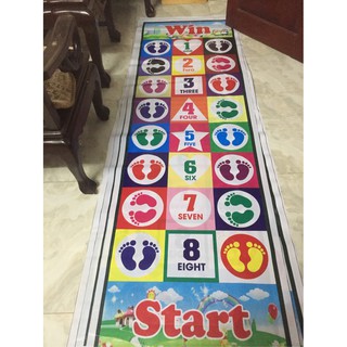 Bạt thảm chơi vận động cho bé, thảm bước nhảy cho bé, jumping mat cho bé, thảm bước chân cho bé mầm non