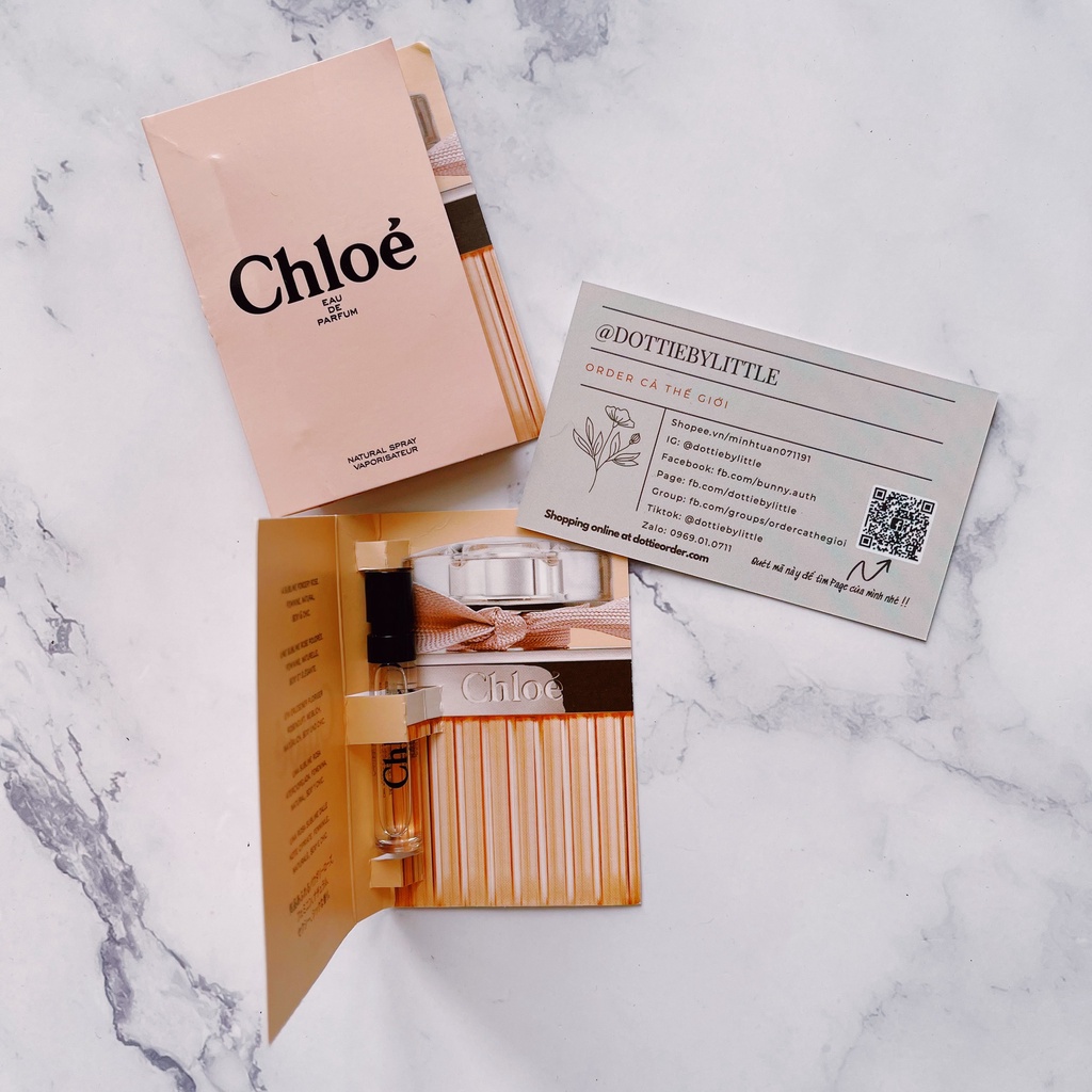 Vial nước hoa CHLOE Eau de Parfum