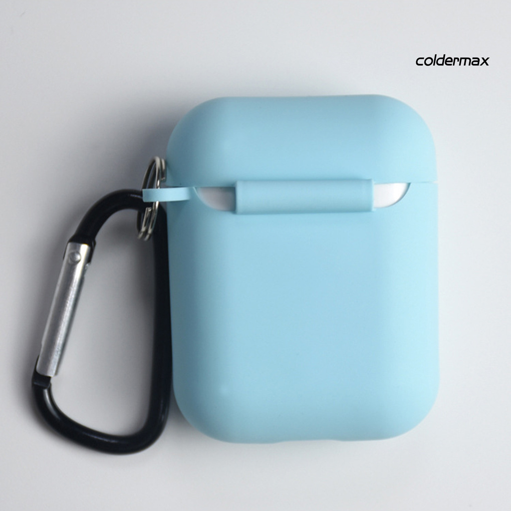 Vỏ hộp sạc tai nghe Airpods 1/2 bằng silicone